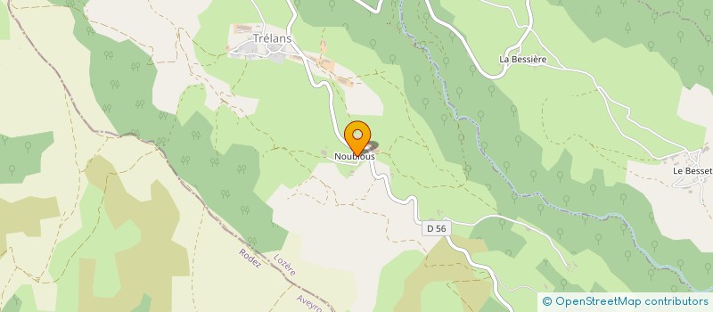 localisation de l'entreprise SCEA DE NOUBLOUX  TRELANS