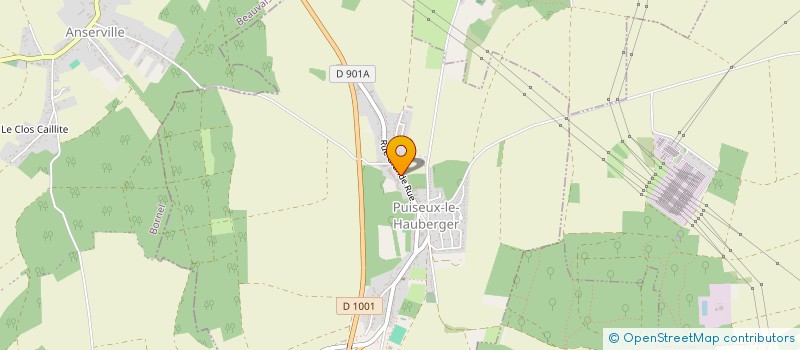 localisation de l'entreprise SCEA DE PARFONDEVAL  PUISEUX-LE-HAUBERGER