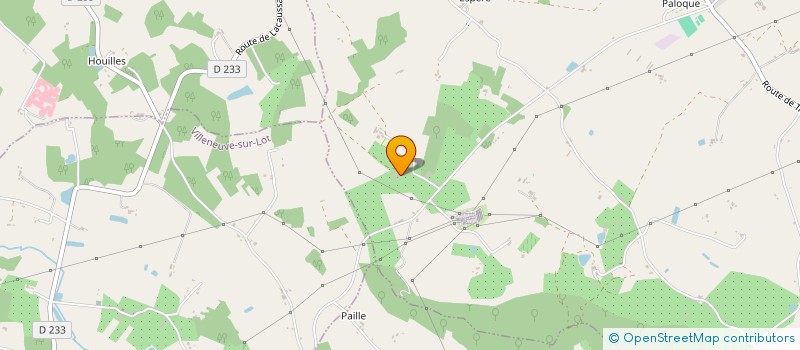 localisation de l'entreprise SCEA DE PEBREL  SAINT-AUBIN