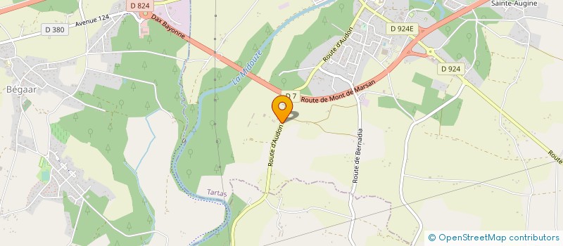 localisation de l'entreprise SCEA DE PEDEPOUY  TARTAS