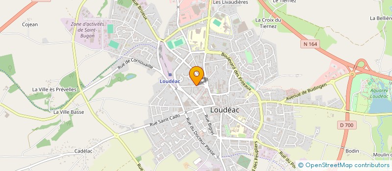 localisation de l'entreprise SCEA DE PERHET à LOUDEAC