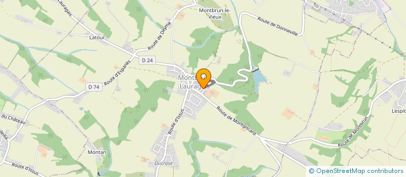 localisation de l'entreprise SCEA DE PICARD  MONTBRUN-LAURAGAIS