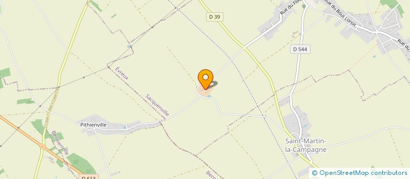 localisation de l'entreprise SCEA DE PITHIENVILLE  BACQUEPUIS
