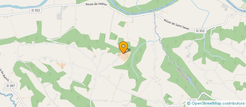 localisation de l'entreprise SCEA DE PLANTIER à MONTGAILLARD