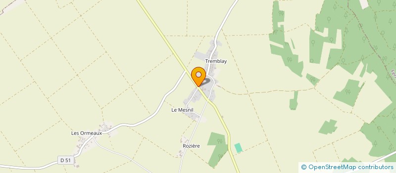 localisation de l'entreprise SCEA DE PLEIN CHAMP à AVANT-LES-MARCILLY