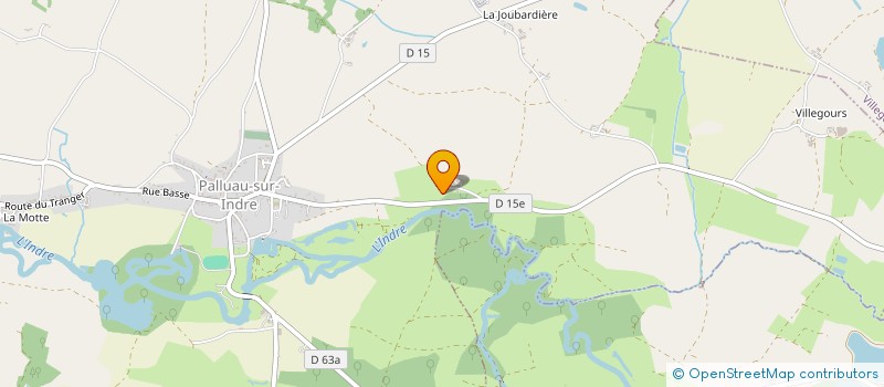 localisation de l'entreprise SCEA DE PONT à PALLUAU-SUR-INDRE