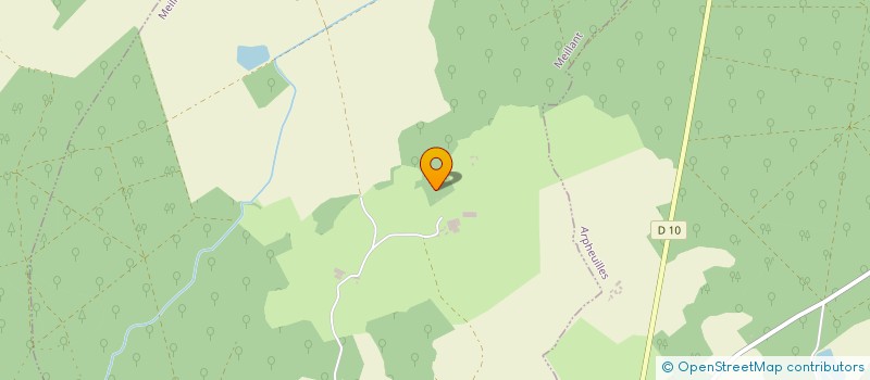 localisation de l'entreprise SCEA DE PRODUITS BIOLOGIQUES BERRICHONS  MEILLANT