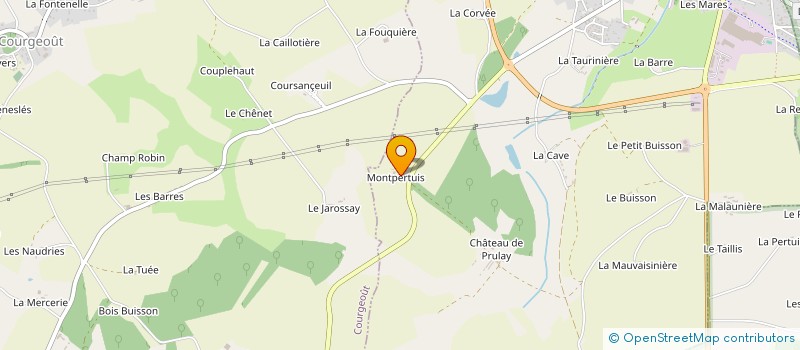 localisation de l'entreprise SCEA DE PRULAY à SAINT-LANGIS-LES-MORTAGNE