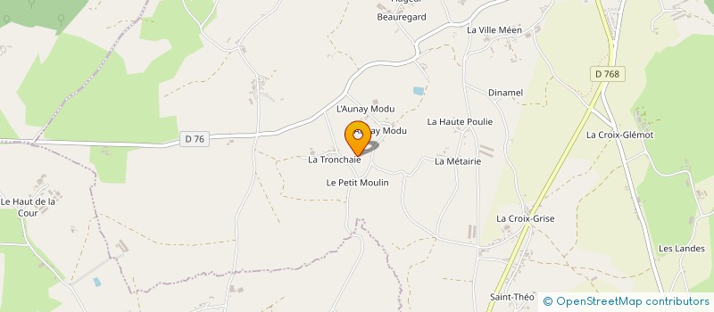 localisation de l'entreprise SCEA DE QUILMET  PLOUGUENAST-LANGAST