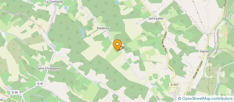 localisation de l'entreprise SCEA DE RATABOUL  MOISSAC