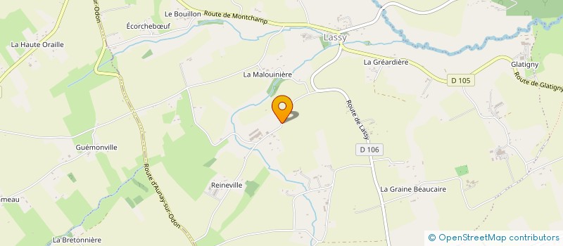 localisation de l'entreprise SCEA DE REINEVILLE  TERRES DE DRUANCE