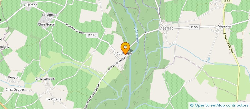 localisation de l'entreprise SCEA DE ROFFIGNAC à VAL-DE-COGNAC