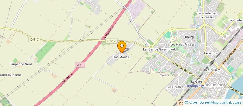 localisation de l'entreprise SCEA DE ROUGEMONT à TAVERS