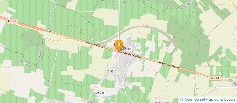 localisation de l'entreprise SCEA DE ROULDINET à MOULIDARS