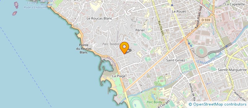 localisation de l'entreprise SCEA DE SAINTE FOY D'AIGREFEUILLE à MARSEILLE