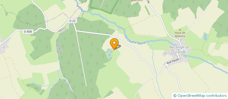 localisation de l'entreprise SCEA DE SAINTE MARIE  BEZANGE-LA-GRANDE