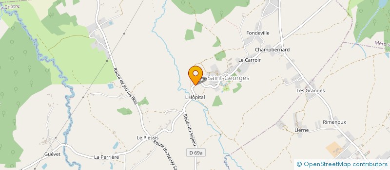 localisation de l'entreprise SCEA DE VALASSON à BUXIERES D'AILLAC