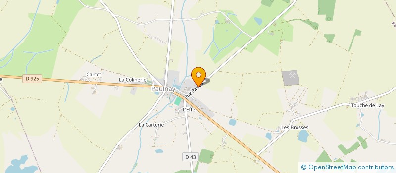 localisation de l'entreprise SCEA DE VALCLAISE à PAULNAY