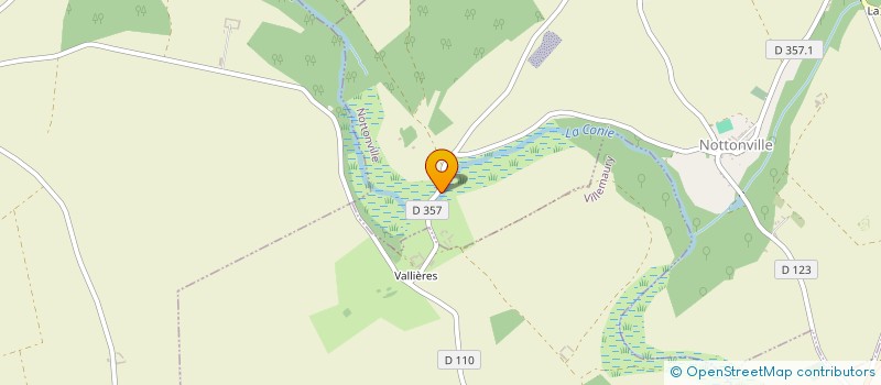 localisation de l'entreprise SCEA DE VALLIERE à NOTTONVILLE