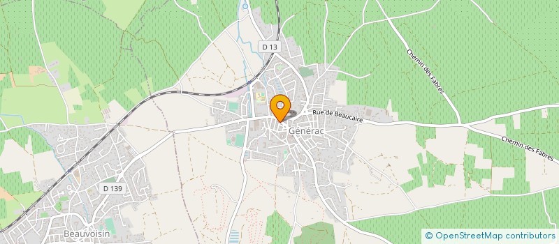 localisation de l'entreprise SCEA DE VALOMBRE  GENERAC