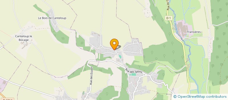 localisation de l'entreprise SCEA DE VANDRIMARE  VANDRIMARE