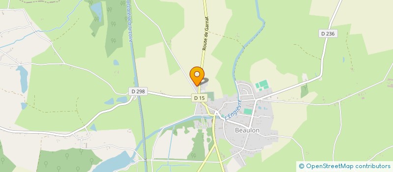 localisation de l'entreprise SCEA DE VARENNES CHARPENTIER-DE MONSPEY à BEAULON