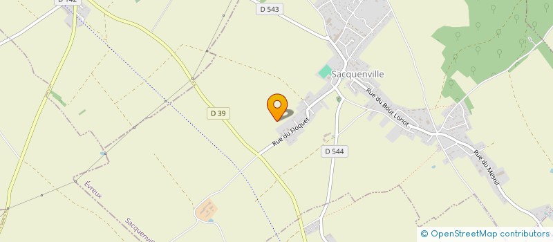 localisation de l'entreprise SCEA DE WEVER à SACQUENVILLE