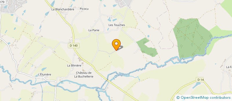 localisation de l'entreprise SCEA DEBORDE AVICULTURE à MONCOUTANT-SUR-SEVRE