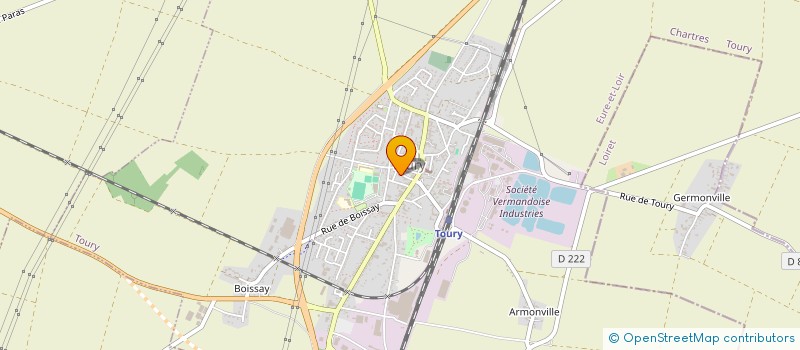 localisation de l'entreprise SCEA DELACHAUME JPE à TOURY