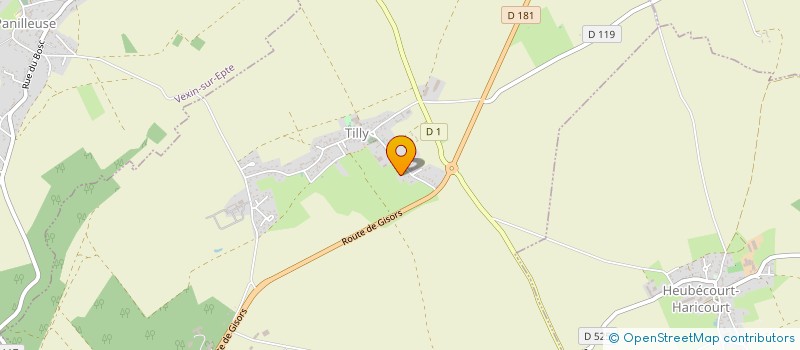 localisation de l'entreprise SCEA DELACOUR à VEXIN-SUR-EPTE