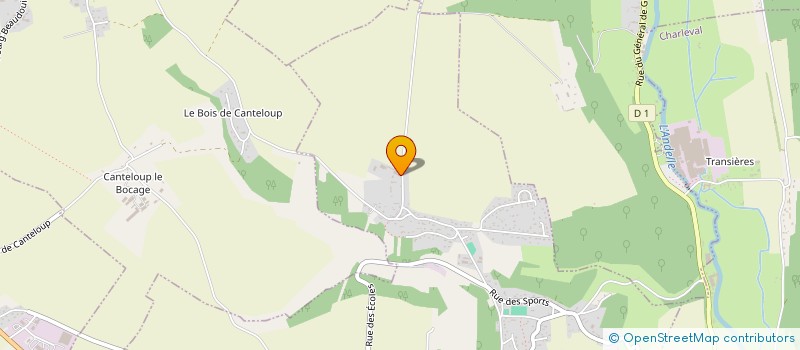 localisation de l'entreprise SCEA DELAUNAY  VANDRIMARE