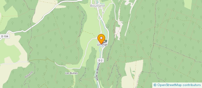 localisation de l'entreprise SCEA DELAVELLE  BOUILLAND