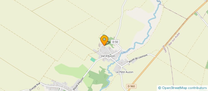 localisation de l'entreprise SCEA DELOL  VAL D'AUZON