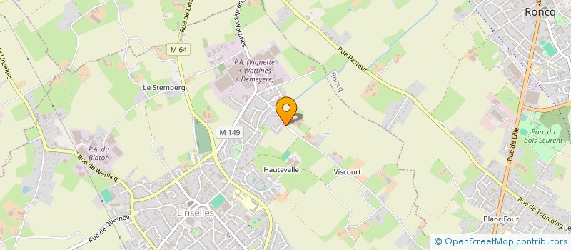 localisation de l'entreprise SCEA DELVA JEAN PAUL  LINSELLES