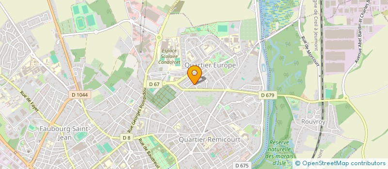 localisation de l'entreprise SCEA DELVILLE à SAINT-QUENTIN
