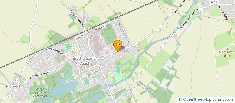 localisation de l'entreprise SCEA DEMAILLY  BIACHE-SAINT-VAAST