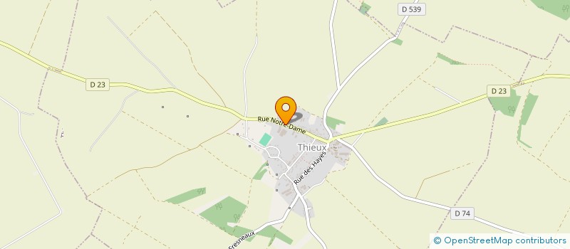 localisation de l'entreprise SCEA DEMAZURE  THIEUX