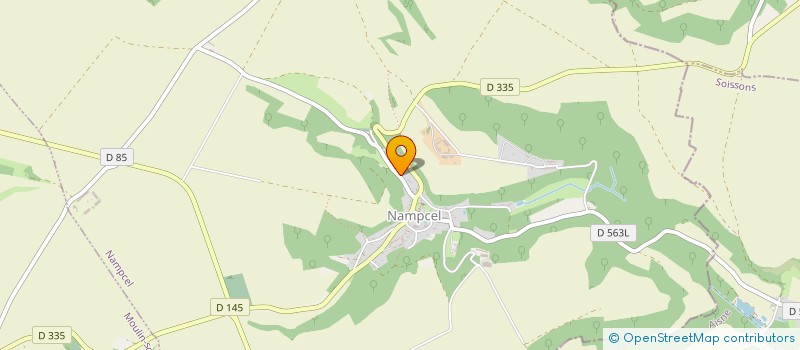 localisation de l'entreprise SCEA DEMORY  NAMPCEL