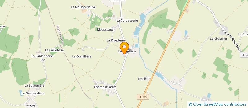 localisation de l'entreprise SCEA DENIS JMS à AZAY-LE-FERRON