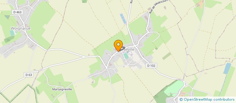 localisation de l'entreprise SCEA DENTIN  BOURSEVILLE