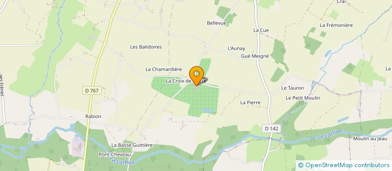 localisation de l'entreprise SCEA DEPIERREBIO à NOYANT-VILLAGES