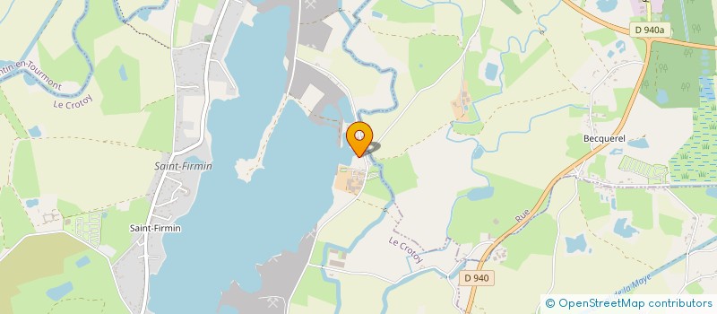 localisation de l'entreprise SCEA DERAMECOURT à LE CROTOY