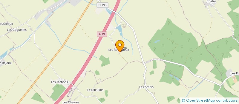 localisation de l'entreprise SCEA DES 2 VILLAGES à JOUY