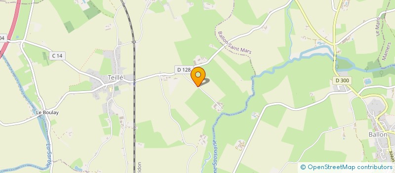 localisation de l'entreprise SCEA DES 3 CHENES à TEILLE