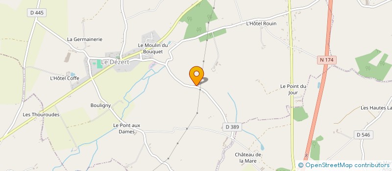 localisation de l'entreprise SCEA DES 3 SOURCES à PONT-HEBERT