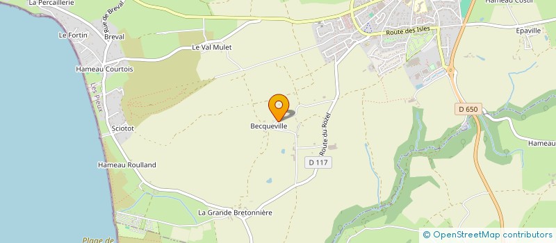 localisation de l'entreprise SCEA DES 3 VALLEES  LES PIEUX