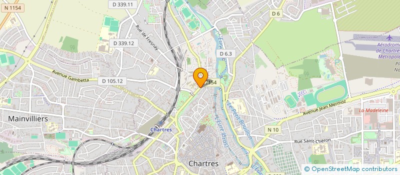localisation de l'entreprise SCEA DES 4 ARBRES à CHARTRES