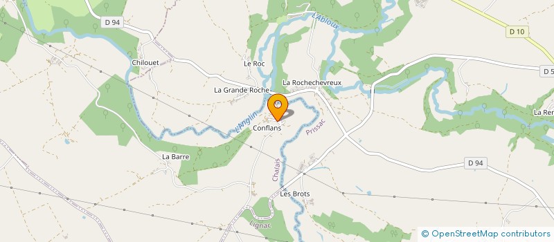 localisation de l'entreprise SCEA DES 4 HECTARES à CHALAIS