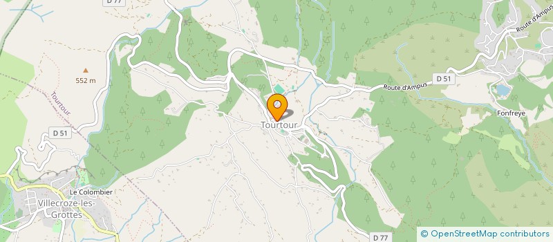 localisation de l'entreprise SCEA DES ABEILLONS à VILLECROZE
