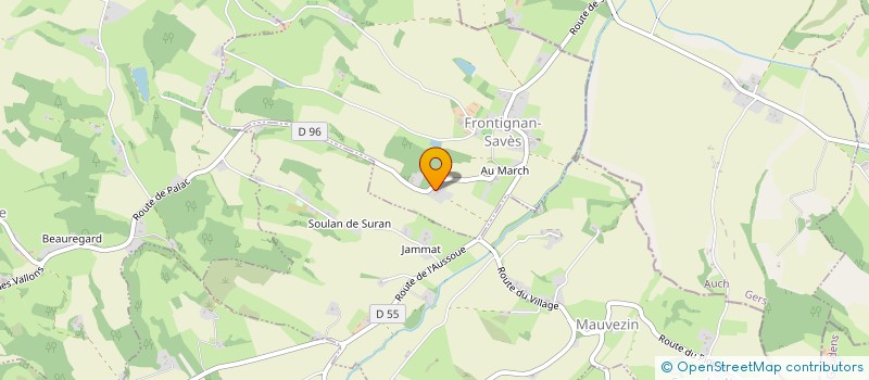 localisation de l'entreprise SCEA DES ACACIAS  COUEILLES